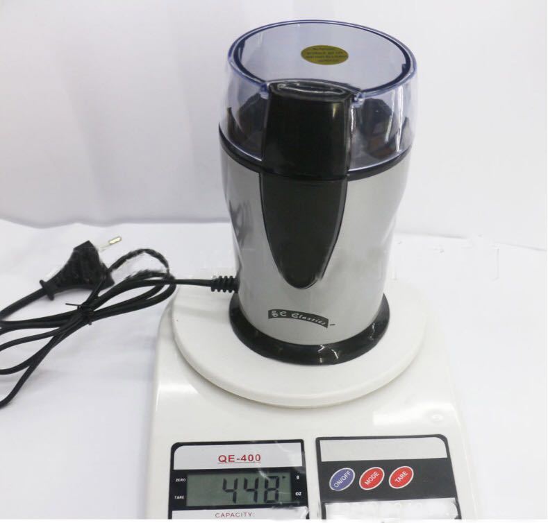 Semi-automatic coffee grinder