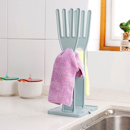 Creative household multifunctional detachable glove airer kitchen storage rack
