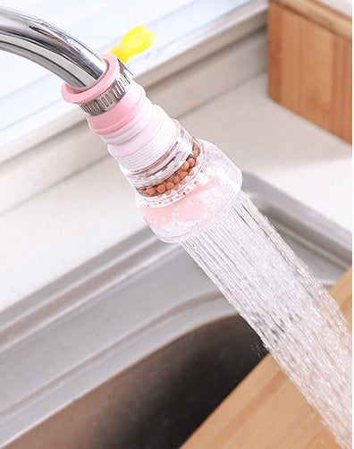 Faucet rotating drainer medical stone filter shower
