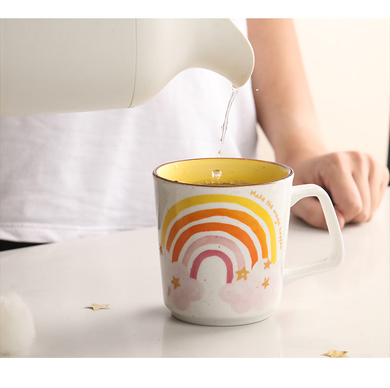 Women's Summer Ceramic Creative Office Coffee Mug