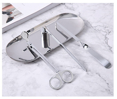 Aromatherapy Candle Tool Set Stainless Steel Four-piece Candle Extinguisher Accessories