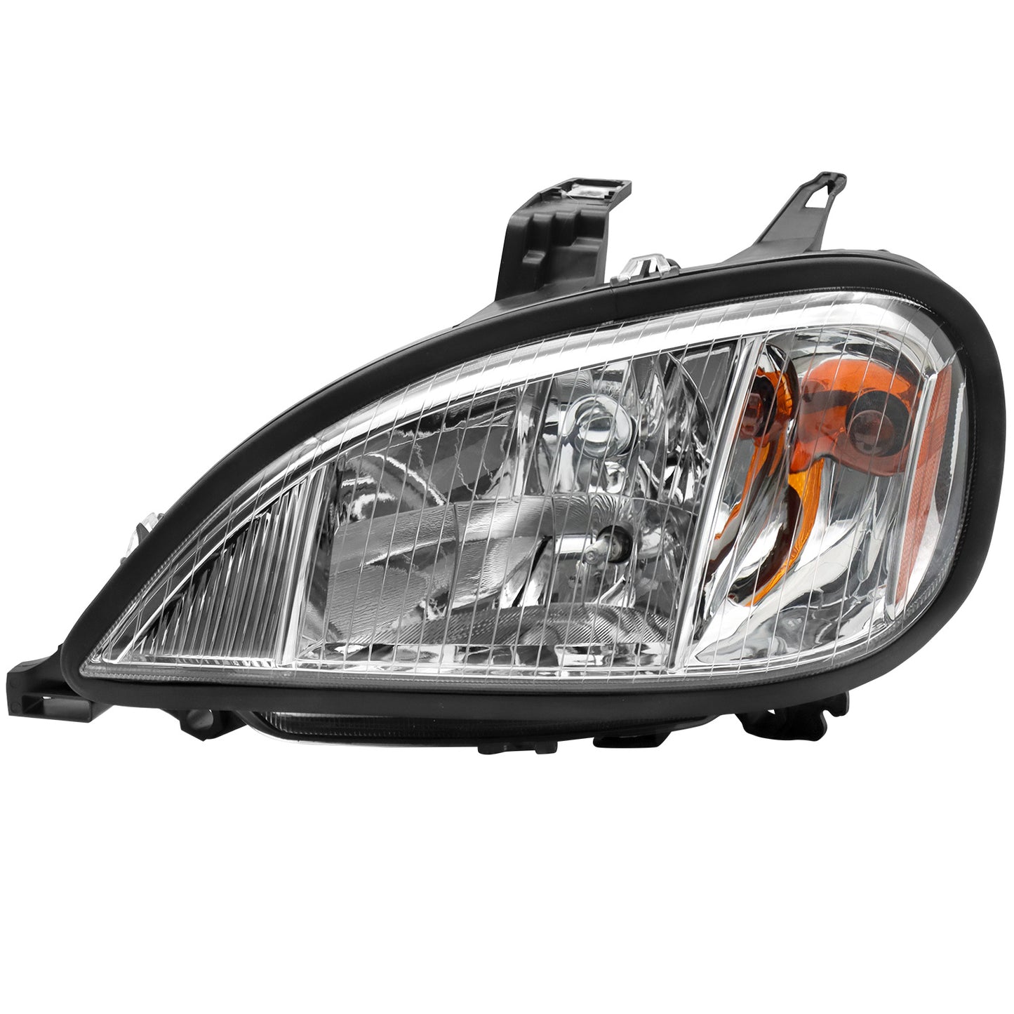 Freightliner 04-17 Front Headlights, White, Set-2 Pieces