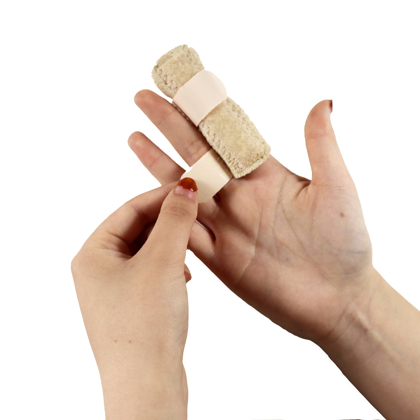 Finger Fixing Clip Plate Finger Joint Protector Straighten Finger Hair Net Protective Gear Finger Stall