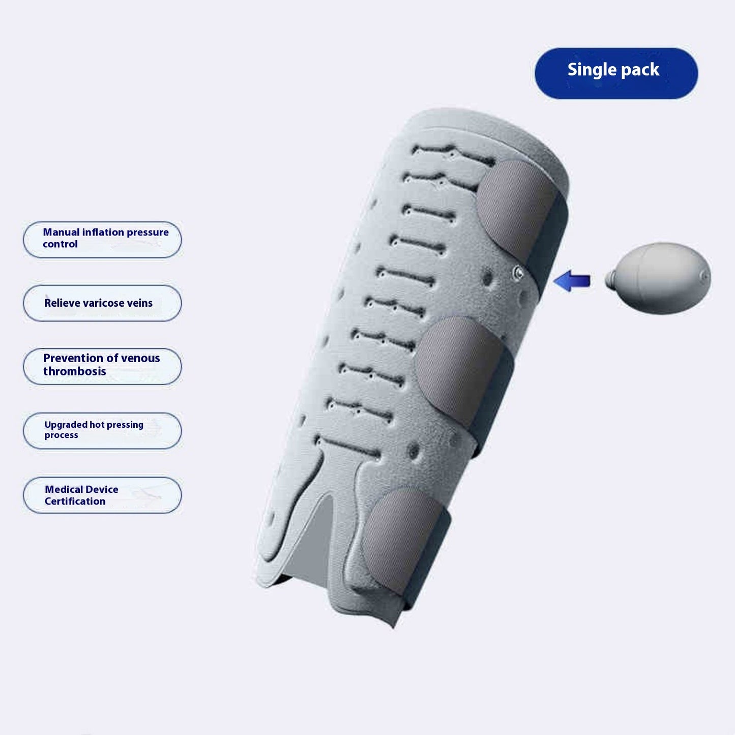 Medical Lower Limb Pressure Pants For Varicose Vein Treatment Device