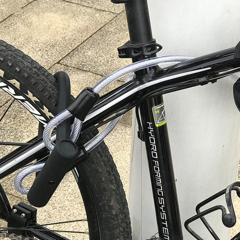 Bicycle U-lock motorcycle anti-theft lock