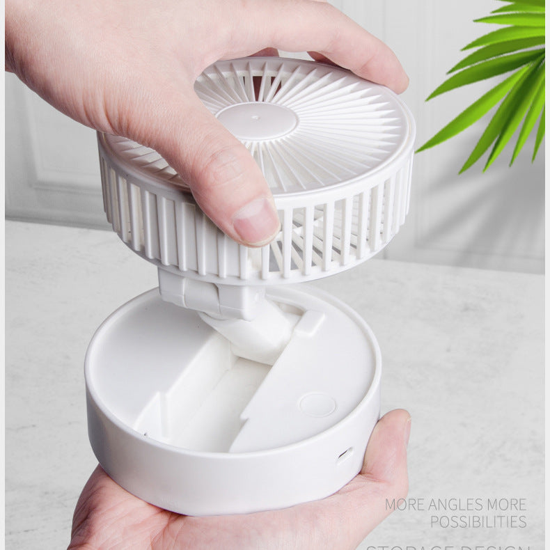A9 Mini Telescopic Folding Fan