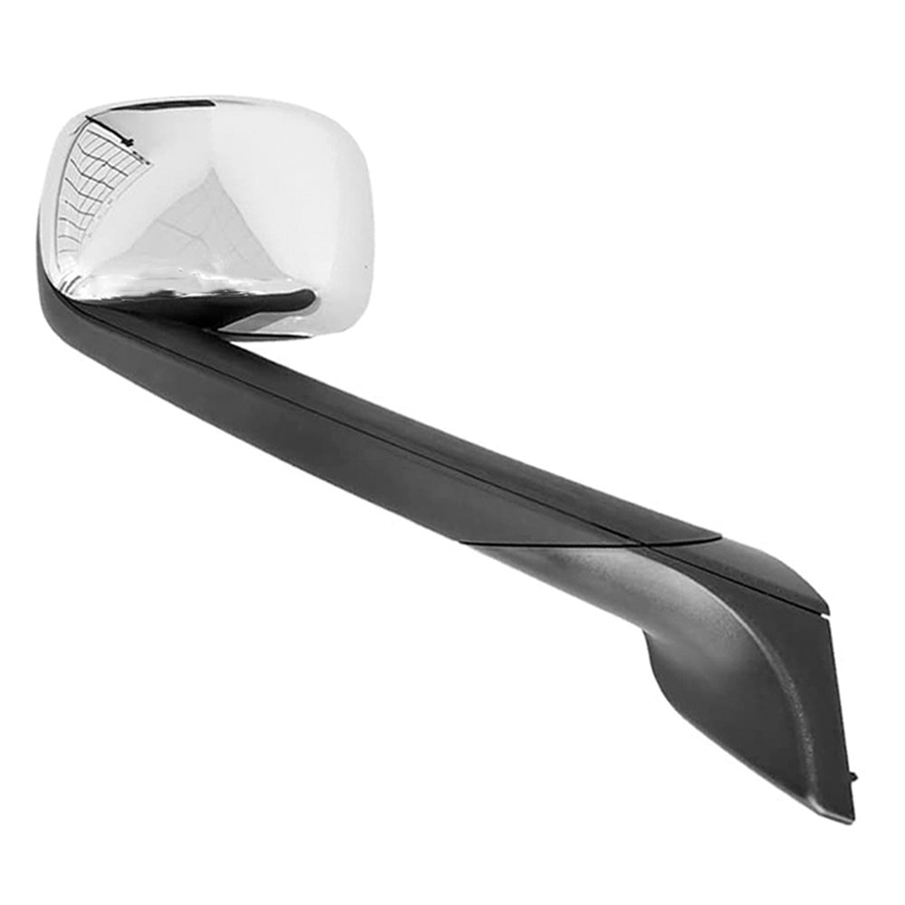 Chrome Hood Mirrors Compatible With New Freightliner Cascadia 2018-2021 Passenger Side