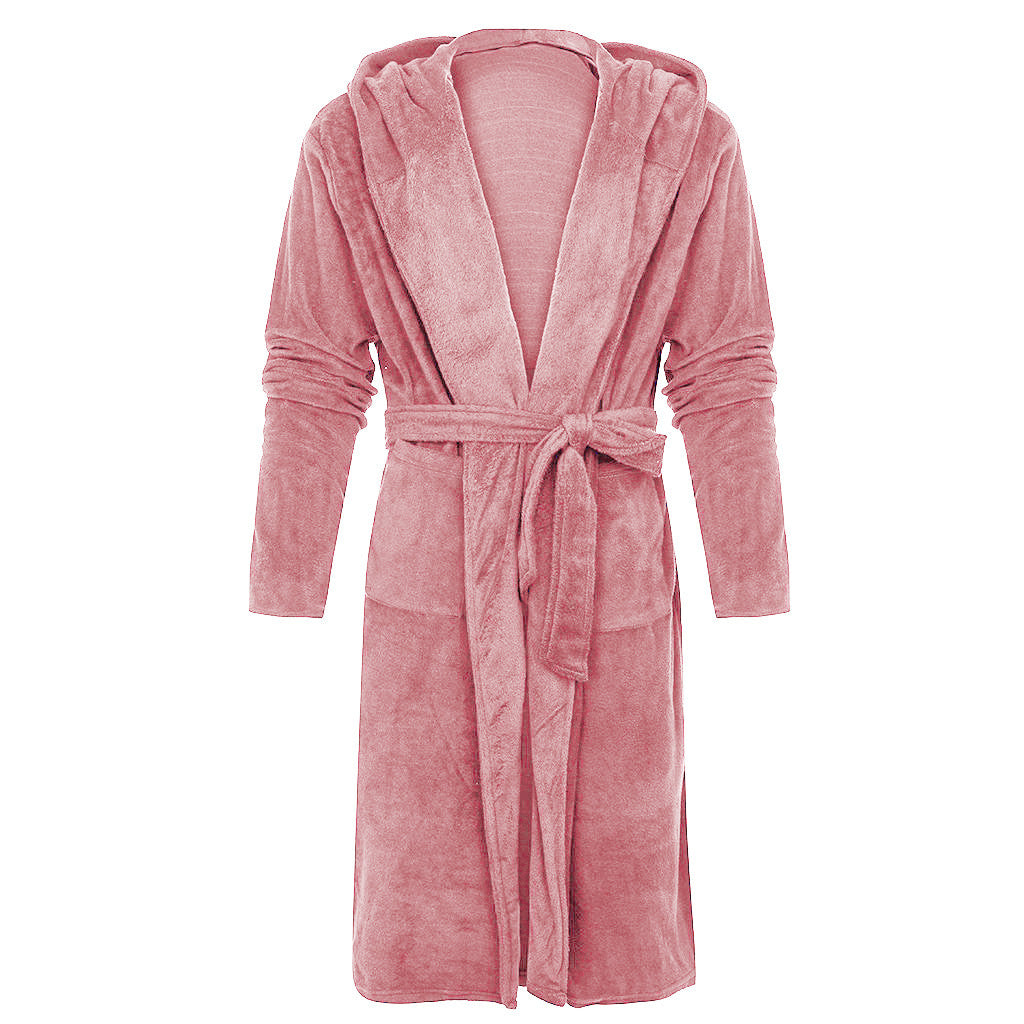 Women's Long Bathrobe With Belt