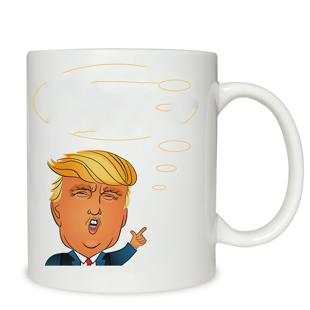 Creative Heat Transfer Coffee Ceramic Mug