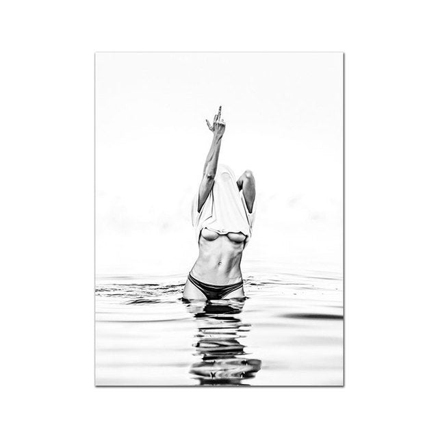 Nordic Fashion Bathroom Decoration Fashion Posters And