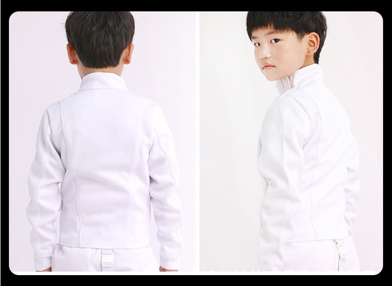 Three-piece Fencing Costume Set For Children And Adults
