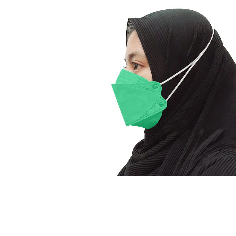 Filter Masker Korea KF94 Hijab Headloop 10pcs 4D Adult Mask
