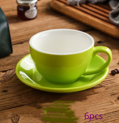 Scandinavian Style Cappuccino Coffee Cup Set