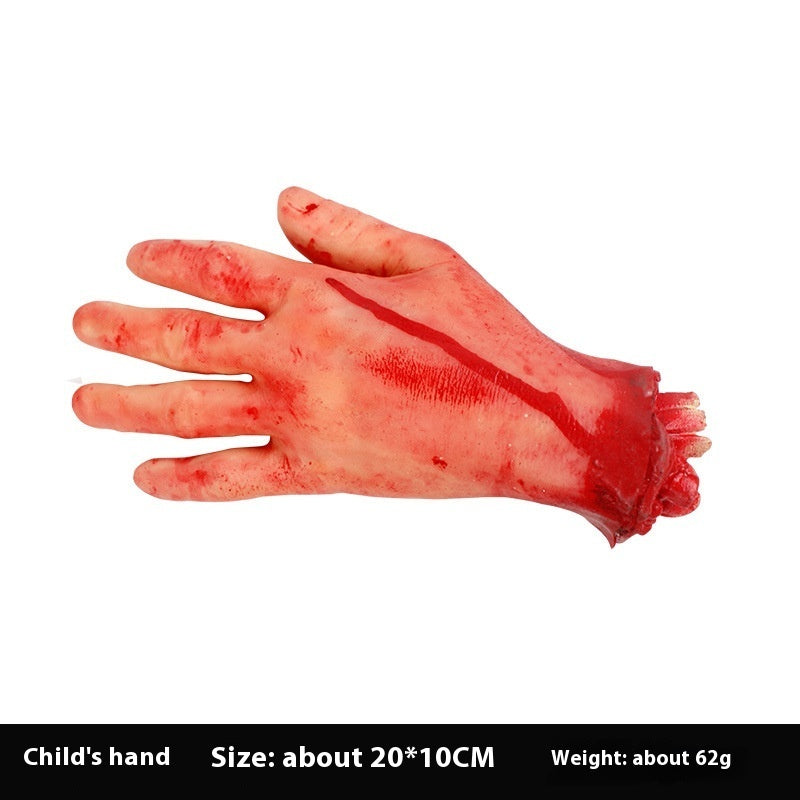 Halloween Broken Hand Horror Decoration Props Haunted House Bar Chamber Spoof Simulation