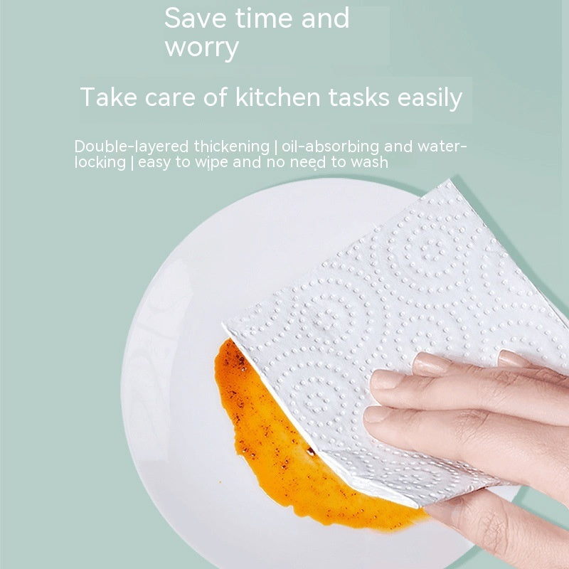 Kitchen Paper Roll Paper Absorbent Oil-absorbing Sheets