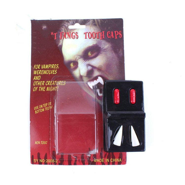 Halloween Decoration Vampire Denture Pills
