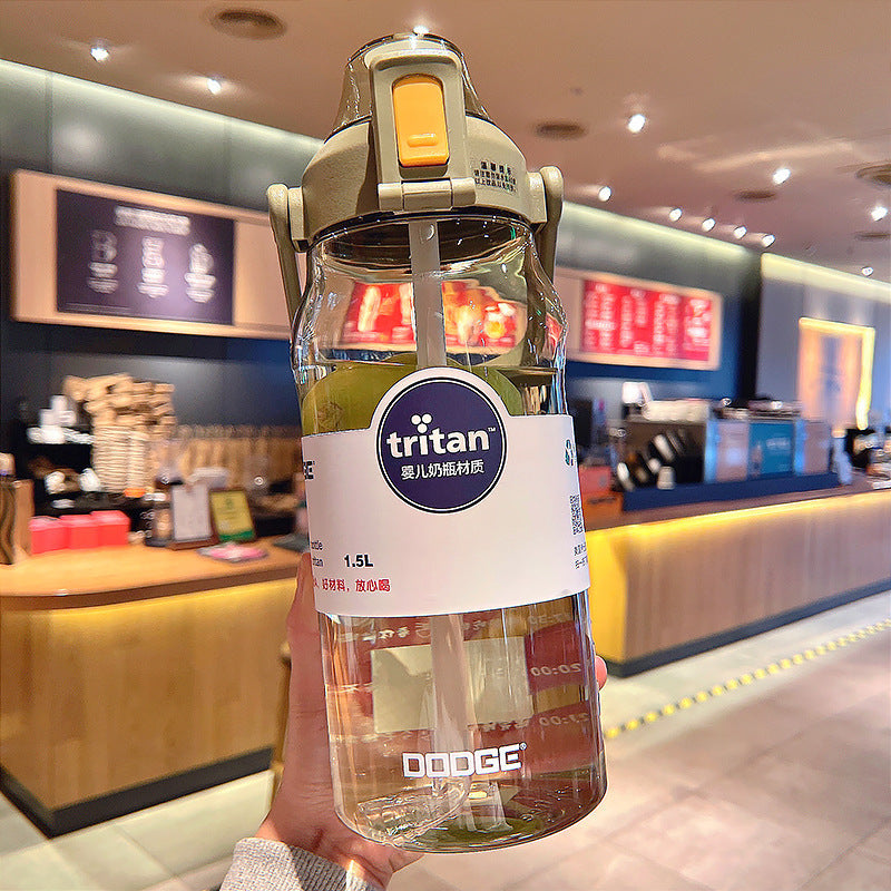 Large Capacity Plastic Sippy Cup Fitness Exercise