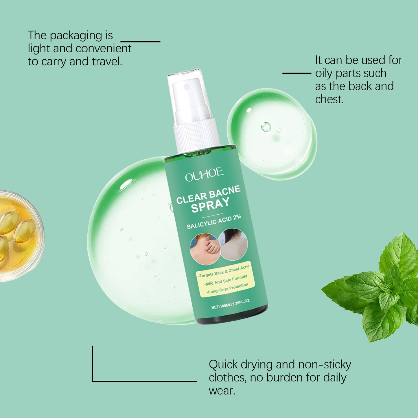 Care The Whole Body Skin External Care Spray