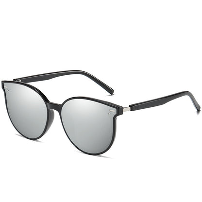 Fashion Round Frame Polarized Sun Glasses