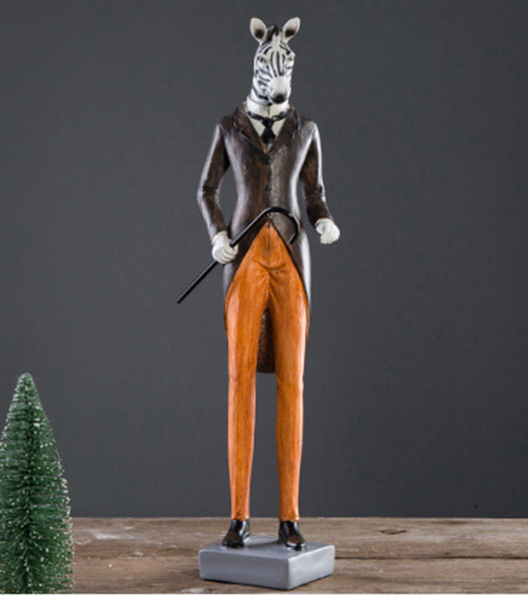 Resin Decoration Wine Cooler Houseware Decoration Giraffe