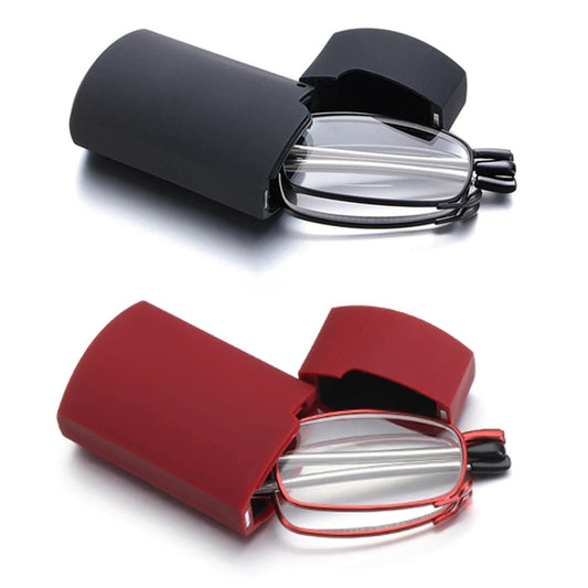 Foldable And Portable Retractable Reading Glasses