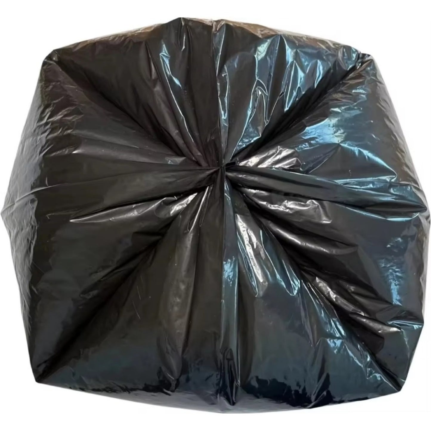 60 Lightweight 35 Gallon Stretchable Garbage Bags - Star Sealed Bottom, Black Plastic Lining, Not Available On Weekends, Banned From Amazon