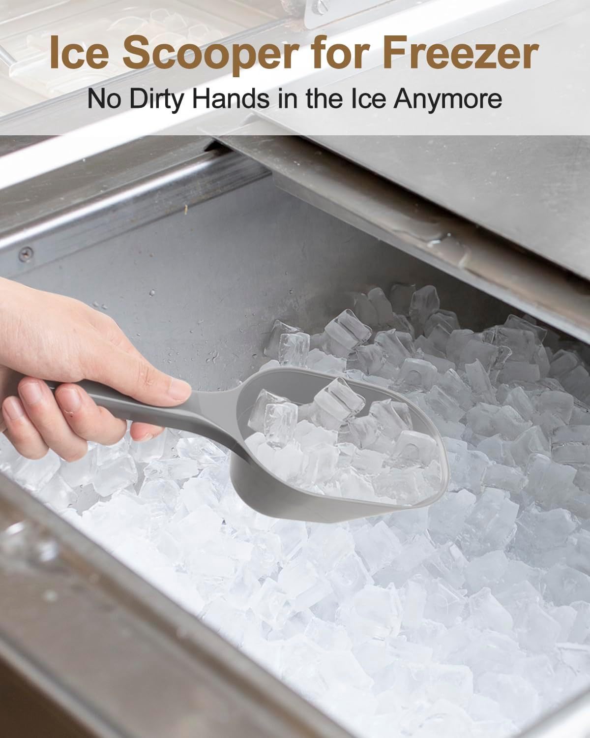 Pet Food Scoop 1 Cup Capacity Lines For 1 2 Cup And 1 Cup Plastic Pet Food Scoop For Dog Puppy And Cat