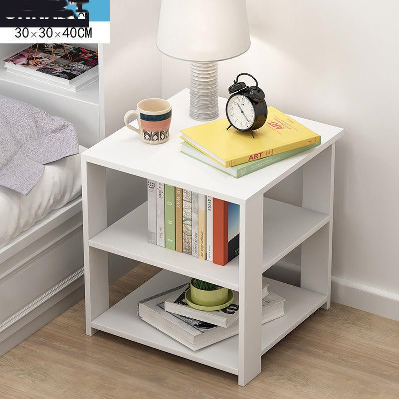 Small Tea Mini Small Square Bedside Table Side