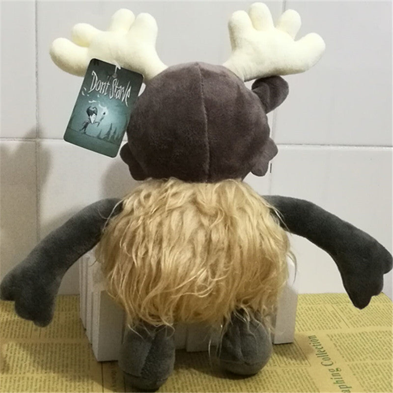 One-Eyed Giant Deer Plush Doll Elk Toy Doll Reindeer Doll