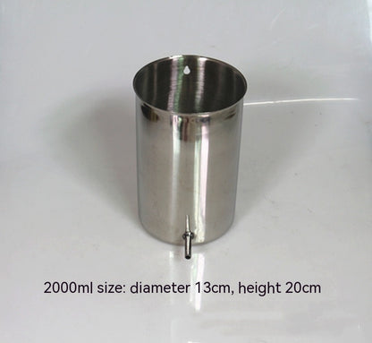 Barrel For Making Cleaning Tube Medical Hanging Stainless Steel Hanging Pot Holder Intestinal Flusher
