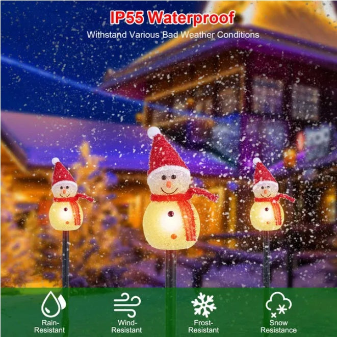 IP55 Waterproof Santa Landscape Light