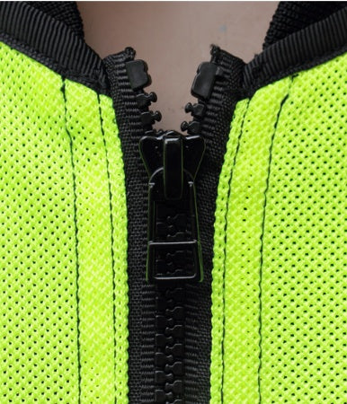 Motorcycle riding reflective vest