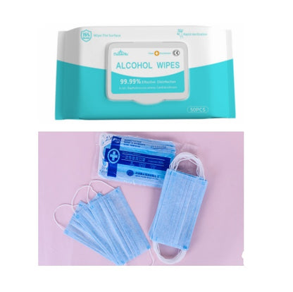 75% Alcohol Disinfecting Wipes – Multiple Pack Sizes