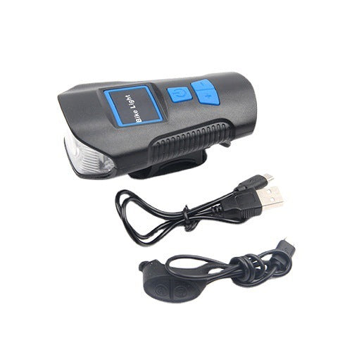 Bicycle Light Accessories USB Charging With Speaker Code Meter