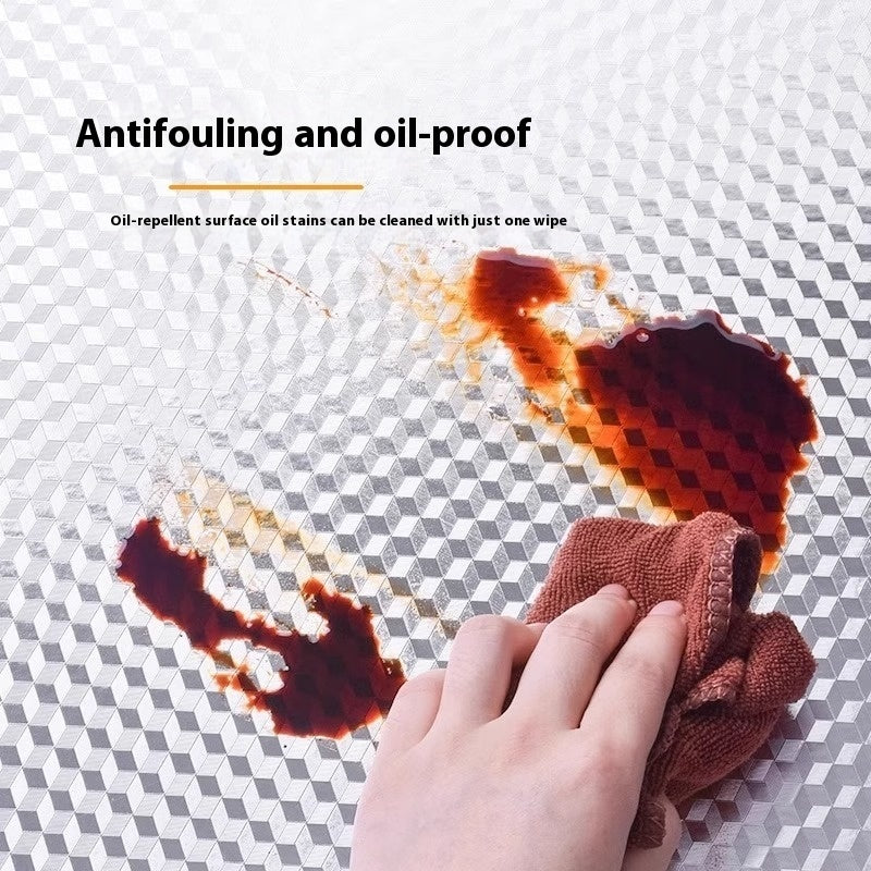 Kitchen Oil-proof Fire-proof High Temperature Resistance Aluminized Paper