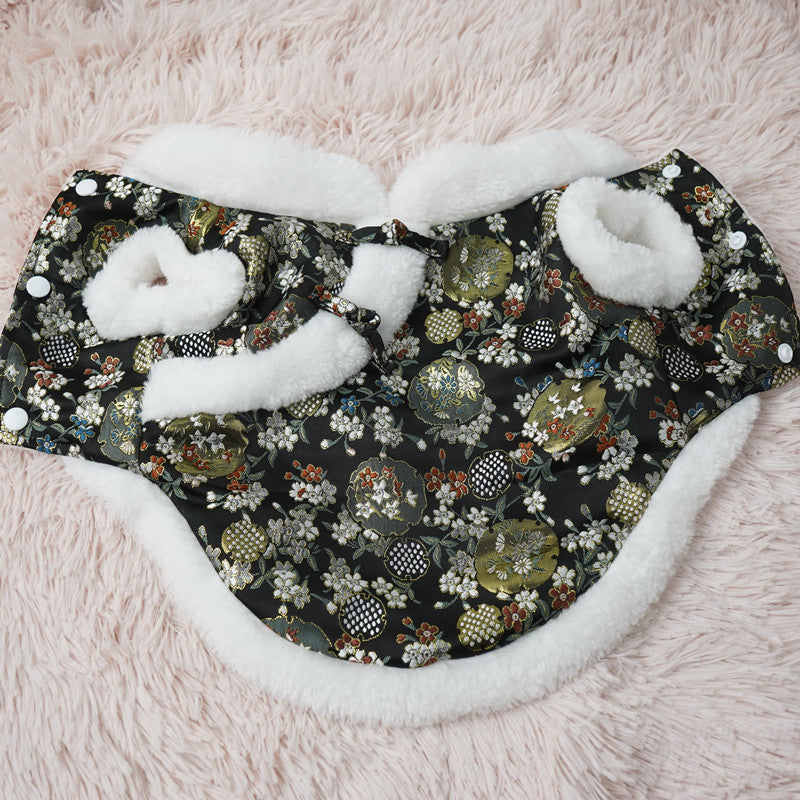New Year Pet Cotton Clothes Thicken And Keep Warm