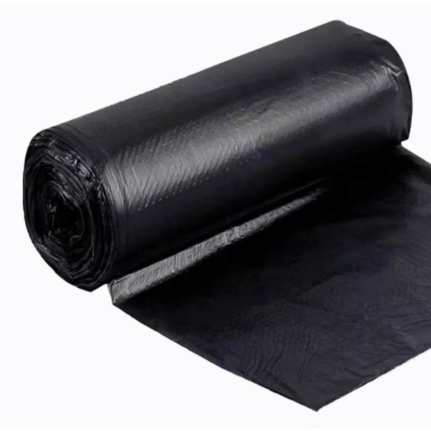 60 Lightweight 35 Gallon Stretchable Garbage Bags - Star Sealed Bottom, Black Plastic Lining, Not Available On Weekends, Banned From Amazon