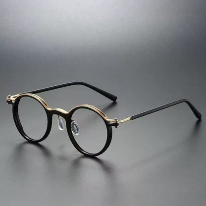Retro Artistic Glasses Frame Unisex