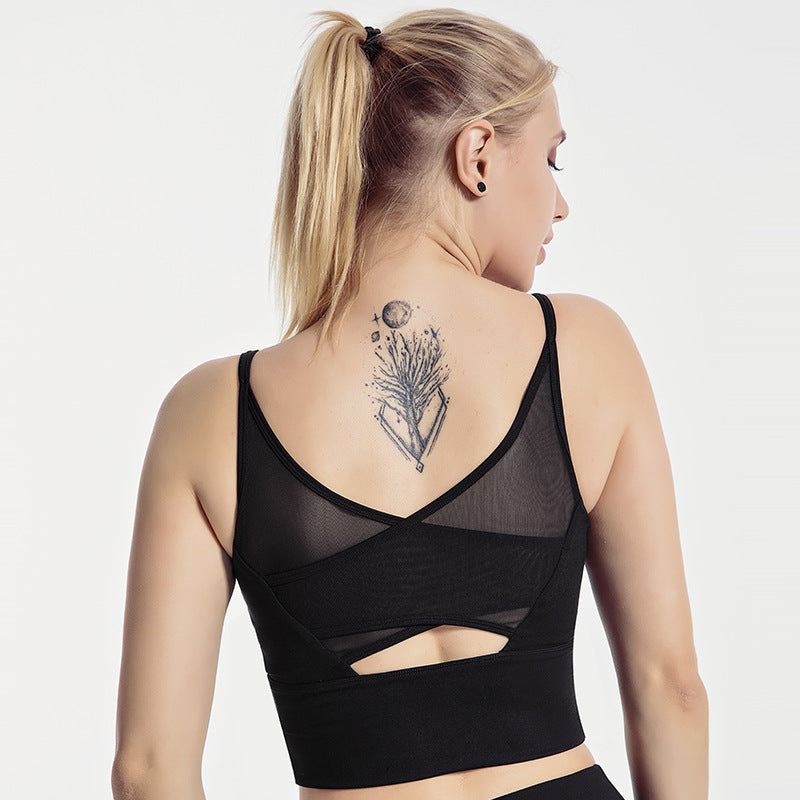 Mesh breathable leisure sports suit