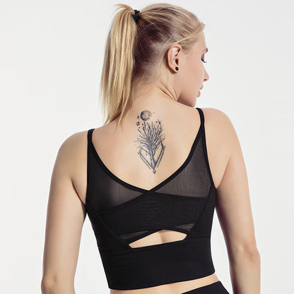 Mesh breathable leisure sports suit