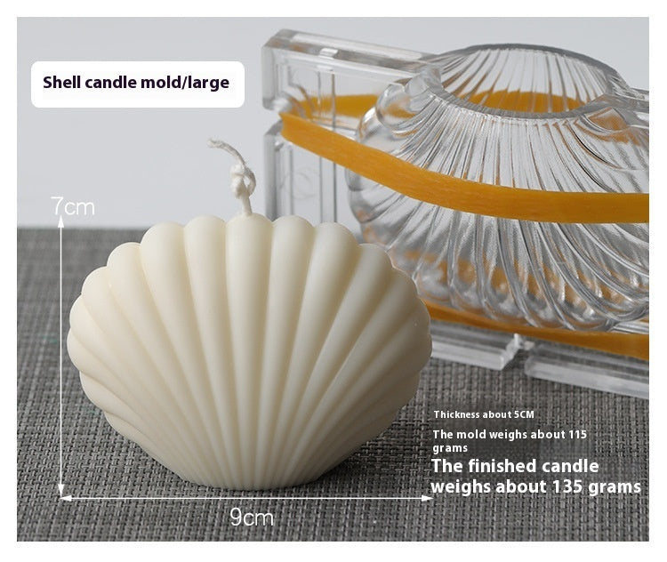 Shell Candle Mould Homemade Aromatherapy Candle