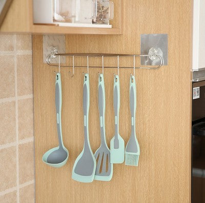 Three-piece kitchen silicone spatula