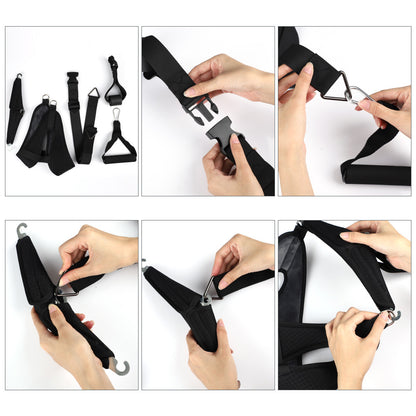 Portable Breathable Stretch Neck Correction Health Care Protective Gear Household Hanging Cervical Traction Device