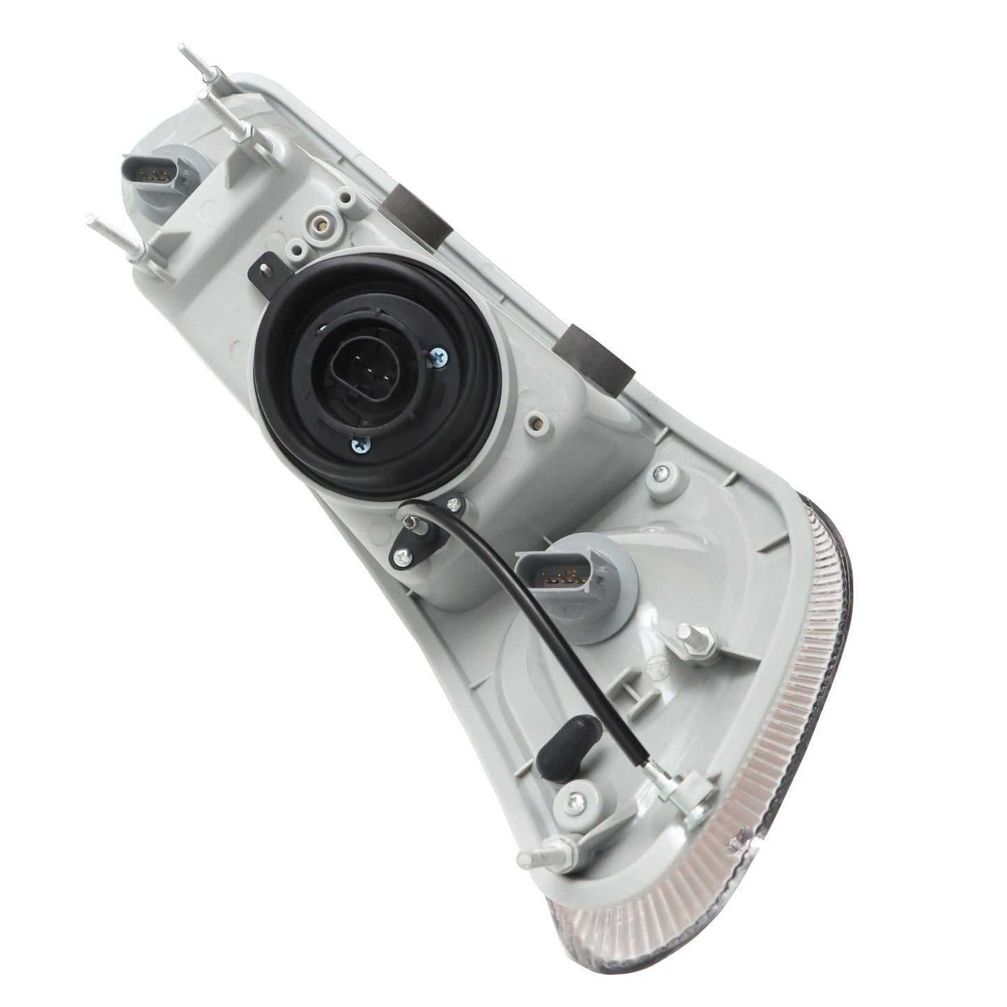 2005-2016 Peterbilt 386 American Version Headlights, Halogen Assembly, Black Version