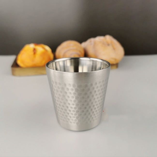 Stainless Steel Double Beer Mug Korean Style