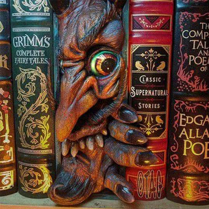 Book Decoration Resin Sculpture Devil's Hand Bookmark Halloween Gift