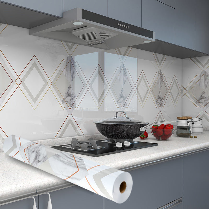Self-adhesive Thickening Kitchen Waterproof And Oil-proof Stickers