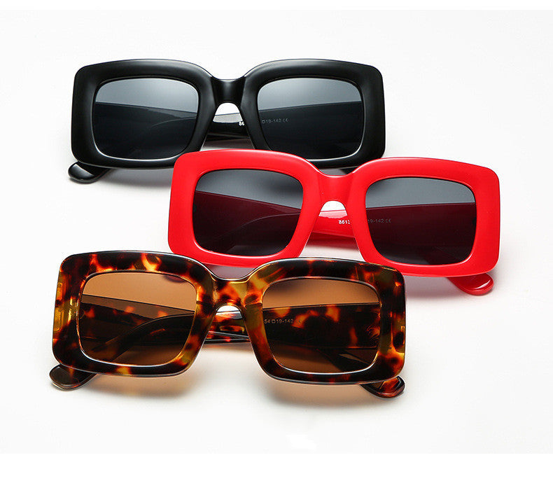 Square  Fashionable Eye Protection Glasses Sunglasses