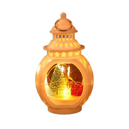 Christmas Decoration Portable Retro Style Lamp Atmosphere Decoration