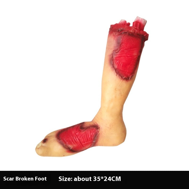 Halloween Broken Hand Horror Decoration Props Haunted House Bar Chamber Spoof Simulation